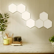 Светильник ночник Квантовая лампа светодиодный сенсорный ночник шестиугольные Настенные светильники украшения дома аксессуары сказочные светильники для украшения гостиной лампы детский светильник люстра светильник наст