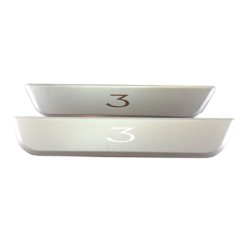 

Stainless Steel Door Sill Protector , for Tesla Model 3 Rear Door Sills Wrap Kit Protection (Set Of 2)