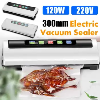 

220V Household Food Vacuum Sealer Machine Vacuum Packing Machine Film Container Food Sealer Saver