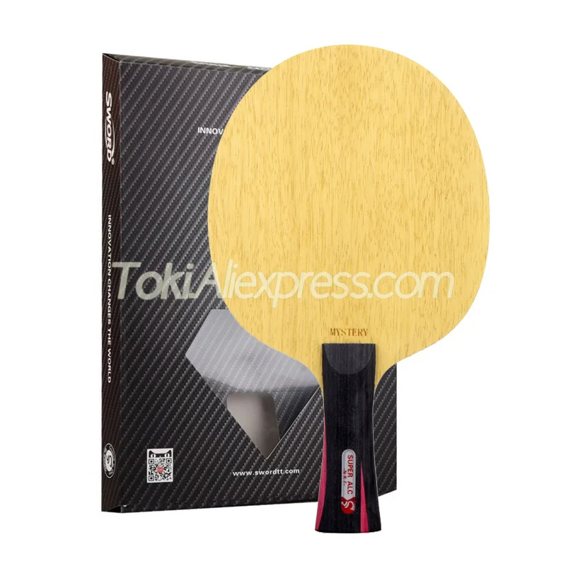 Оригинальное лезвие для настольного тенниса SWORD MYSTERY MY (6 + 2 ALC 1 Carbon OFF +) SUPER ракетка