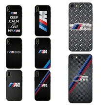 Синий красный чехол для телефона с Логотипом BMW для iPhone 11 Pro X XS Max XR 6 6S 7 8 Plus 5 5S SE чехол