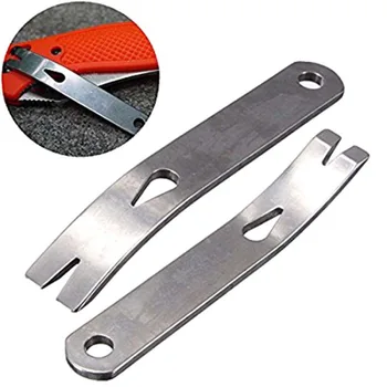 

5 pcs/set outdoor EDC gear Stainless steel mini crowbar prybar pry bar pocket tool camp gadget outdoor multipurpose tools