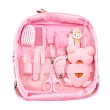 Baby Brush Nail Clipper 13pcs/set Baby Healthcare Kit Portable Travel Baby Care hairbrush thermometer baby essentials