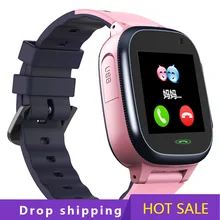 

Children's smart watch mobile phone card 4G network positioning for help multi-function English version woman watch