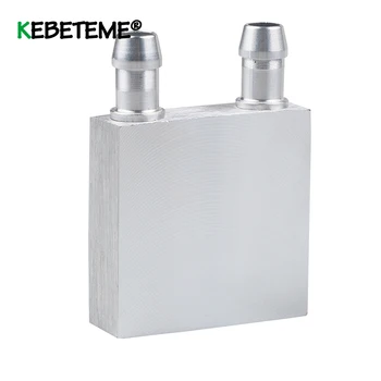 

Latest For Liquid Water Cooler Heat Sink System Primary Aluminum Water Cooling Block 40*40*12MM Silver For PC Laptop CPU