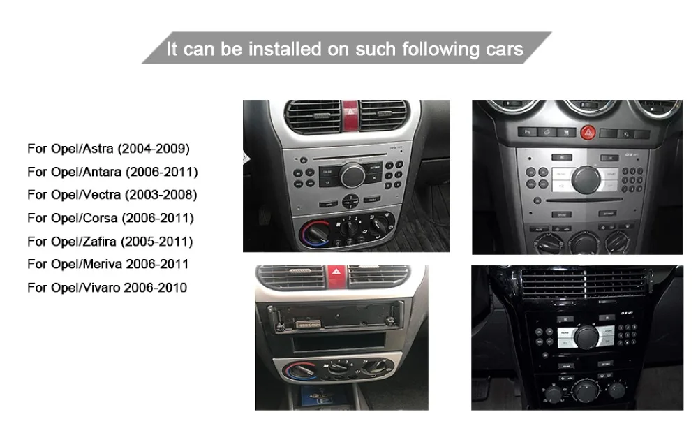 Sale Android 9.0 car multimedia player for Opel Astra h Vectra Antara Zafira Corsa Radio dvd gps Wifi USB SD Steering wheel control 3