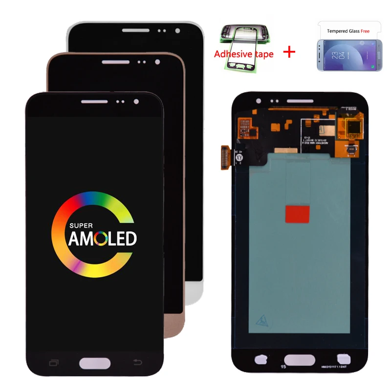 Amoled para Samsung Lcd com Tela de Toque Original Super J320 J320f J320h J320m J320fn Display Digitador Assembléia 100% j3 2020