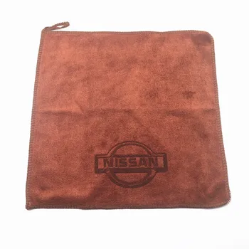 

30*30CM Car Wash Microfiber Towel Car Cleaning For Nissan Nismo X-trail Almera Qashqai Tiida Teana Car Styling