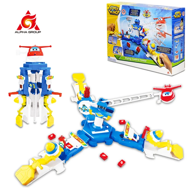 Super Wings Table Game Flying Jett Flying Control Tower For 4 Players