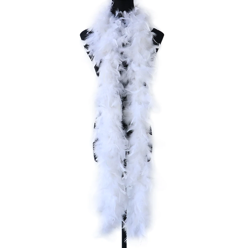 2Yard Fluffy Turkey Feather Boas 38-40g Marabou Feather Scarf for Christmas  Carnival Clothing Feather Shawl Decoration Accessory - AliExpress