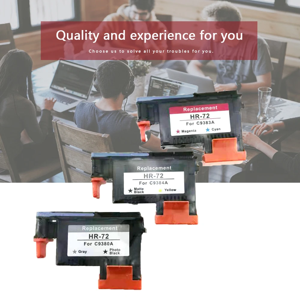 Совместимость для hp 72 hp 72 Печатающая головка C9380A C9383A C9384A для hp DesignJet T1100 T1120 T1120ps T1300ps T2300 T610 T770 T790 T795