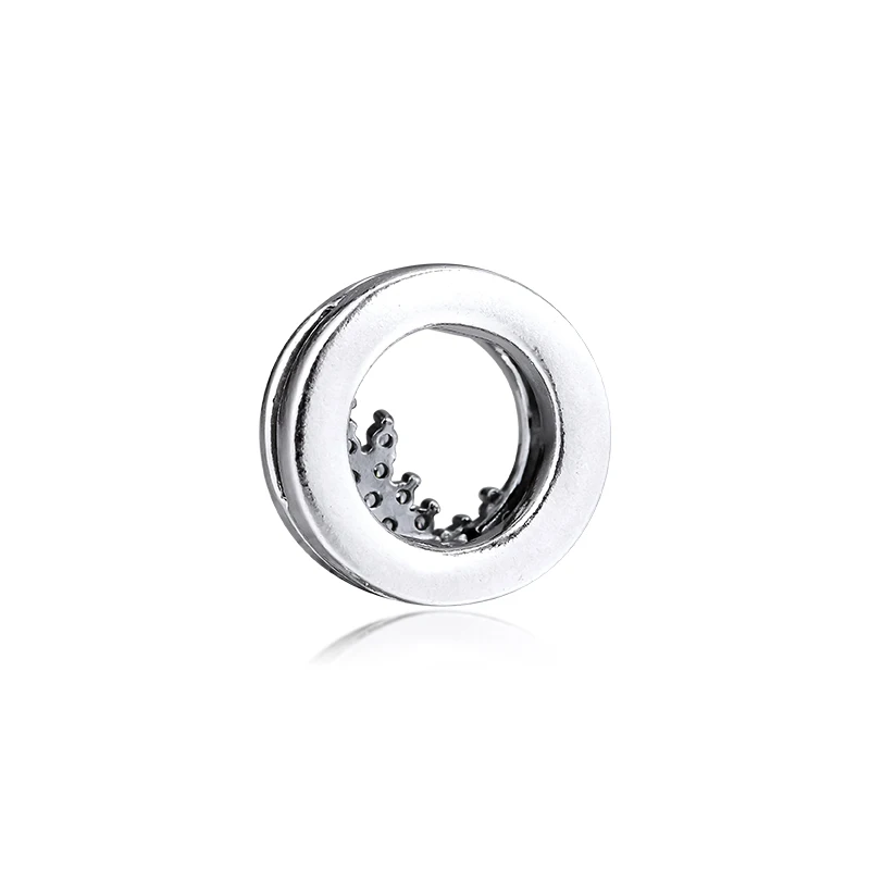 Подходит для браслетов Pandora, из натуральной 925 пробы, серебряные рефлексионы, сверкающие сосульки, зажим, шарм, сделай сам, бусины для женщин, серебряные ювелирные изделия, kralen