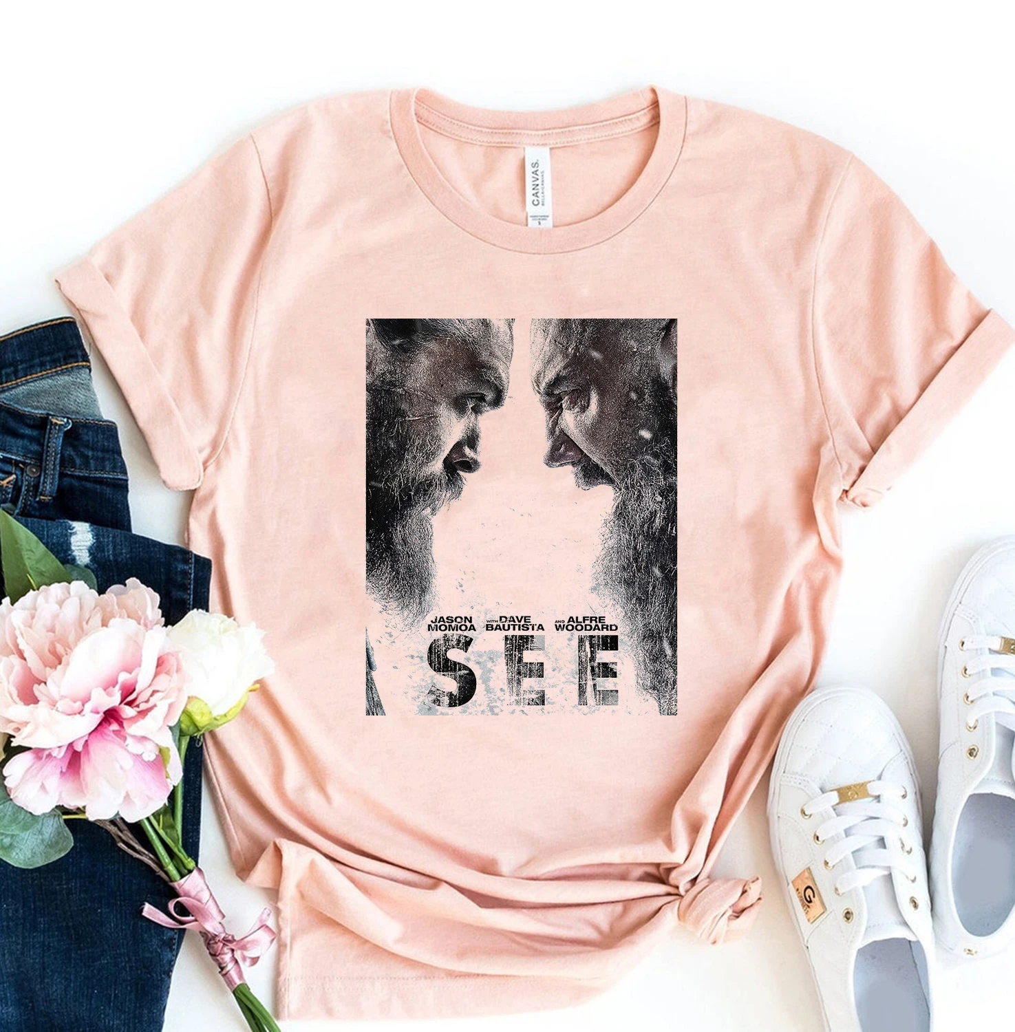2022 See Tv Show T Shirt See Season 2 Shirt Women Clothes Female Clothing Baba Voss Tshirt  Harajuku Streetwear Tees Top