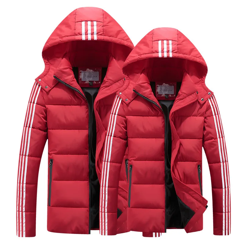 invierno nueva moda chaqueta de plumón para hombre chaqueta de plumón de moda para hombre ropa gruesa y catida para hombre