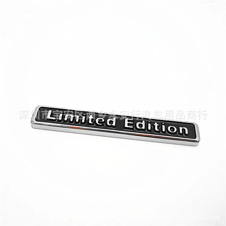 Audi limited edition металлический логотип для автомобиля A4LA6LQ5 модифицированное крыло бампер стикер