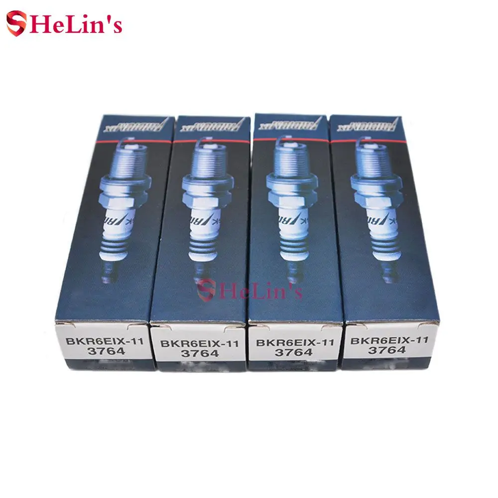 4 шт./6 шт./лот BKR6EIX 11 BKR6EIX11 3764 иридиевая Свеча зажигания для Toyota Lexus Honda Suzuki Chevy Mazda Audi
