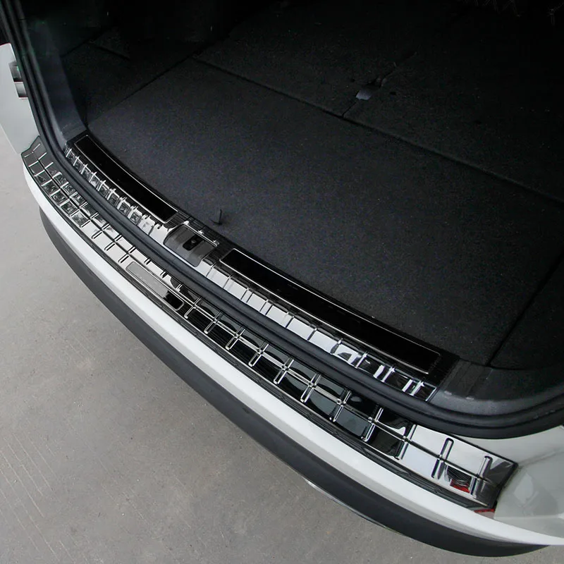 Задняя защитная накладка для SKODA KODIAQ, Накладка для багажника, защитная пластина из нержавеющей стали