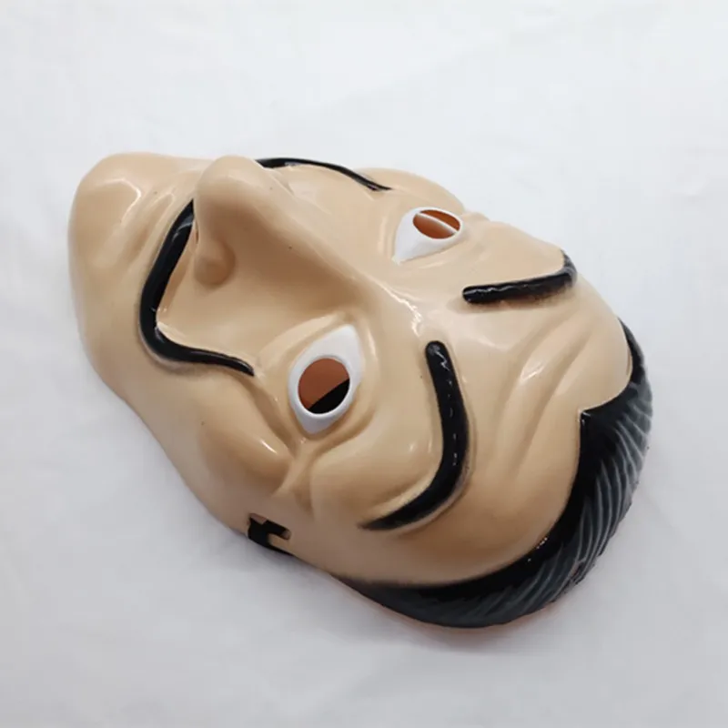 

Dali Plastic Halloween Mask Paper House La Casa De Papel Cosplay Decoration Masquerade Funny Tools Funny Mask