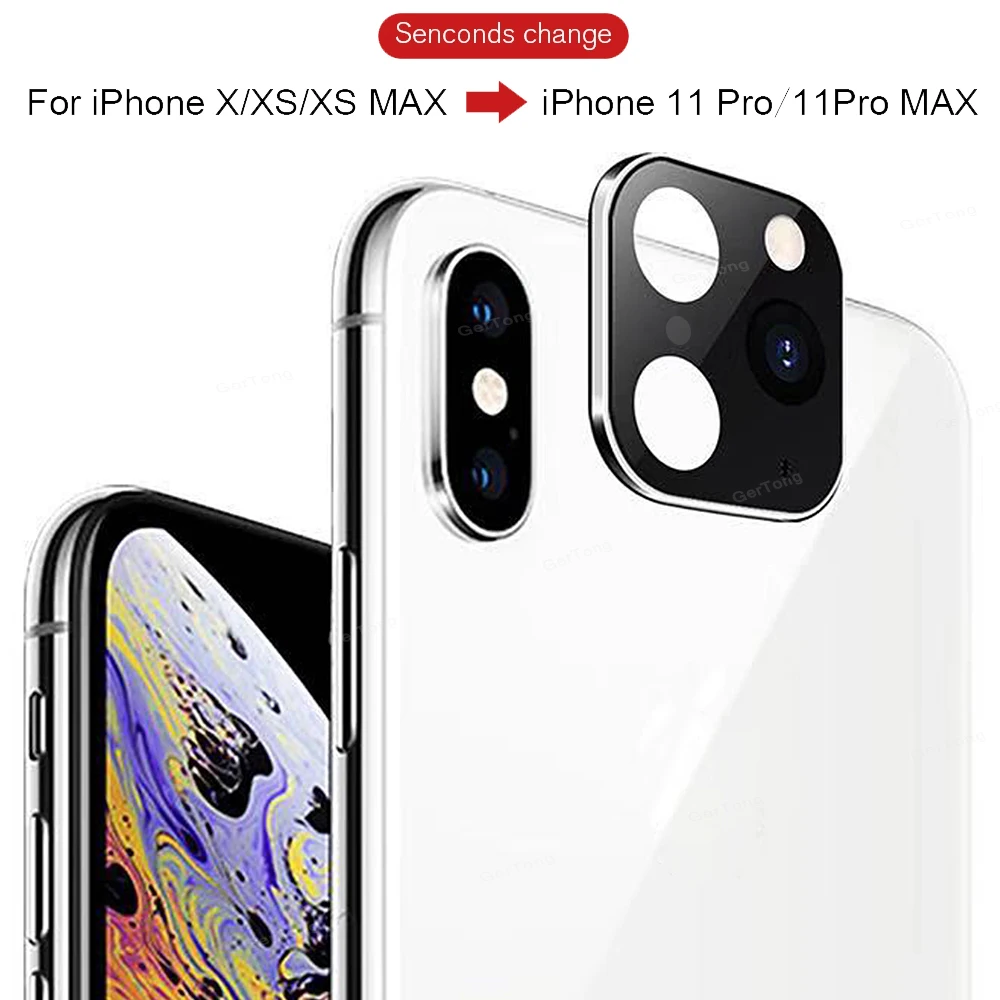 Роскошный объектив камеры замена секунд для iPhone 11 Pro Max металлическая алюминиевая