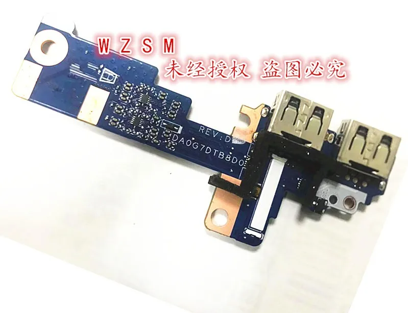 1PCS-3PCS NEW Original DA0G7DTB8D0 for HP Pavilion 13-AN 13-AN0002TU TPN-Q214 Series Laptop USB board 100% Fully Ttested