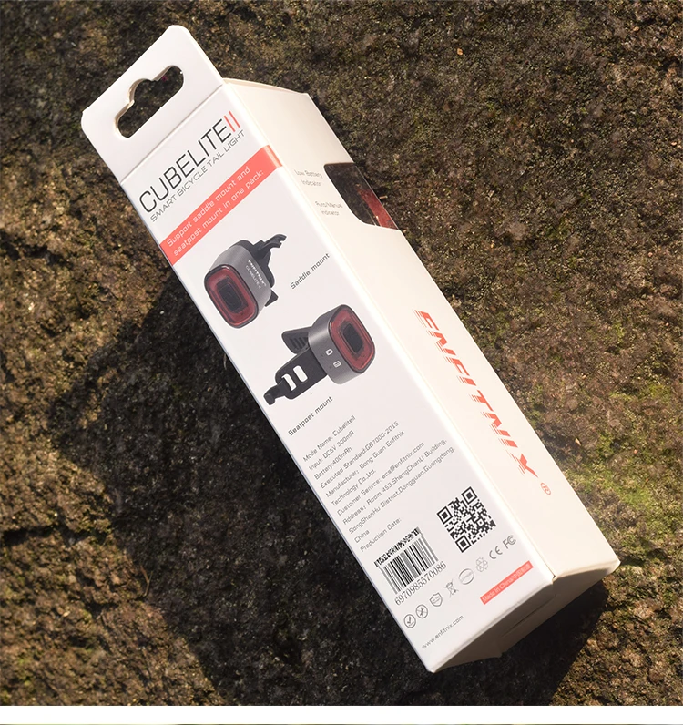 Sale 2019 ENFITNIX Cubelite Bicycle Taillights Smart Intelligent Sensor Brake Lights USB Recharge Xlite Bike Rear LED Taillights 24 Sale 2019 ENFITNIX Cubelite Bicycle Taillights Smart Intelligent Sensor Brake Lights USB Recharge Xlite Bike Rear LED Taillights 24