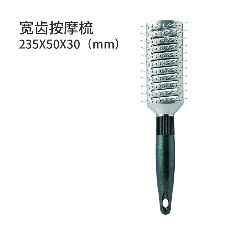 Wide tooth massage Xiaomi Jordan& Judy Антистатическая Массажная расческа для вьющихся волос Расческа домашние расчески Парикмахерская профессиональная цилиндрическая расческа - Цвет: Wide tooth massage