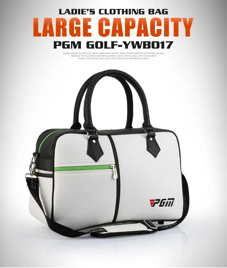 PGM сумка для гольфа портативная Большая вместительная дамская сумка для гольфа личи Pu Сумка для обуви YWB017
