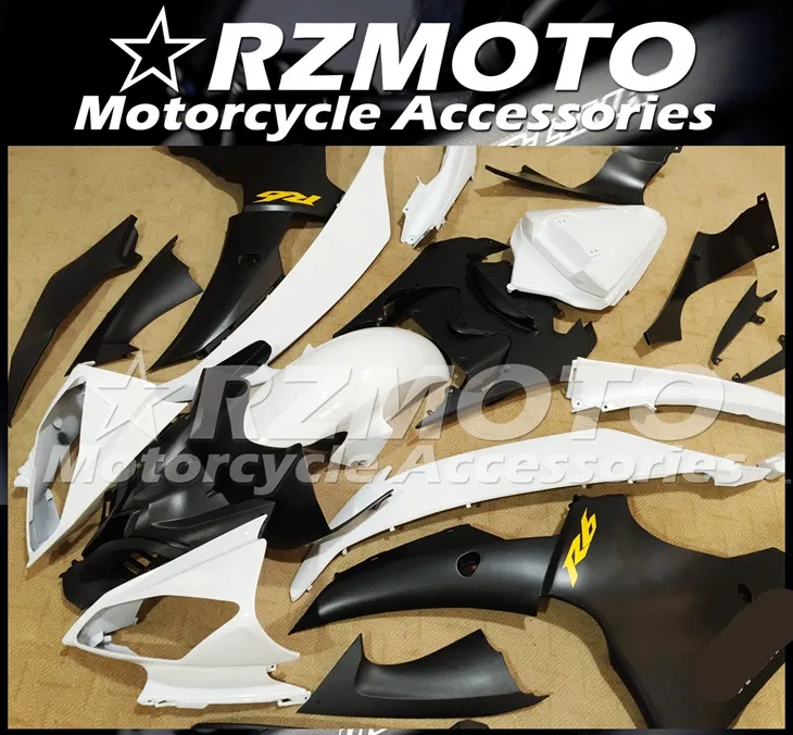 ABS мотоцикл обтекатель комплект для YAMAHA YZF R6 2008- год кузов литьевая форма Магазин № 1746