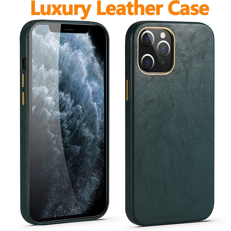 Soft Leather for iPhone 12 Pro Max Case Luxury Business High Quality Cover SE 2020 11 X XR 8 7 Artificial Phone Back Cases iphone 8 plus wallet case