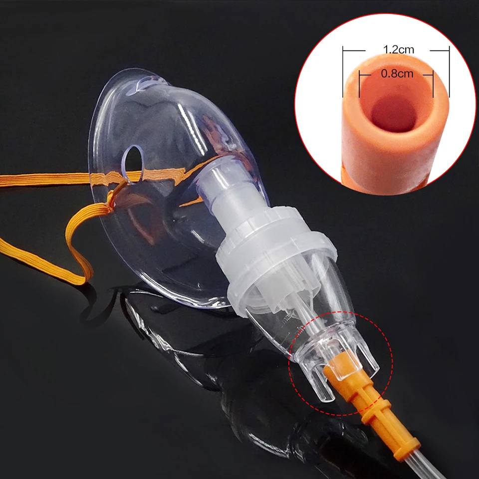 1 Set Medical Atomization Inhaler Parts Household Compressor Nebulizer Cup Mouthpieces Adult Child Mask Inhaler Set Accessories