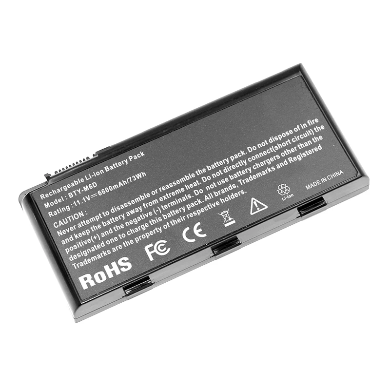 9 клеток батарея для ноутбука для MSI bty-m6d e6603 GT60 gt660 gt663 gt670 gt680 gt680dx gt683 gt685 GT70 gt760 gt780 gt783 gx660 GX60 Аккумулятор для ноутбука