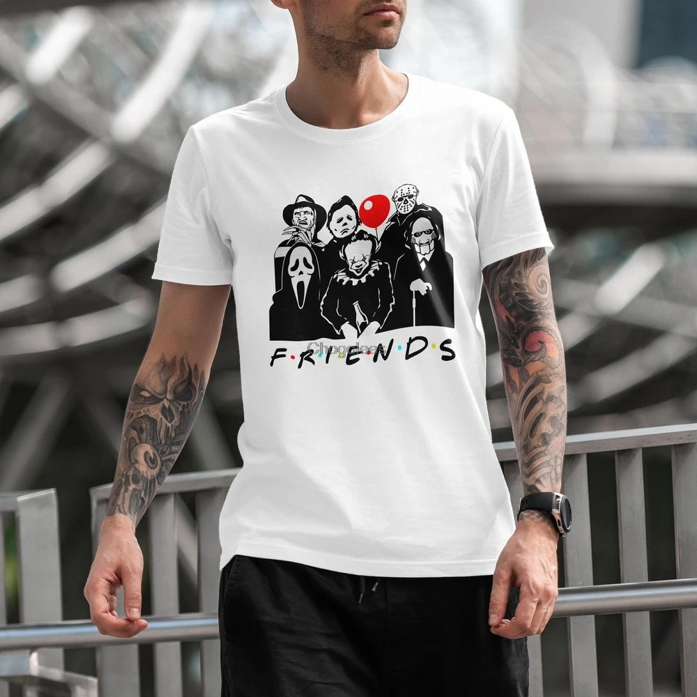 Friends scary movie shirt clearance