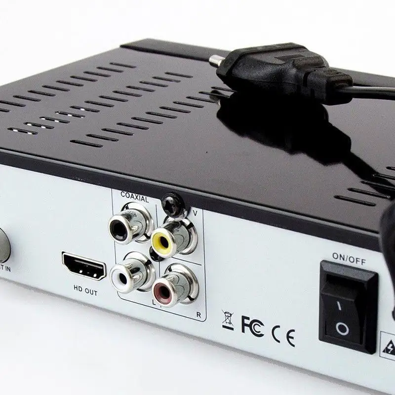 Приставка Смарт-цифровой спутниковый ТВ-приемник DVB-T2+ DVB-S2 FTA 1080P декодер-тюнер MPEG4 ТВ-приемник сигнала с европейской вилкой
