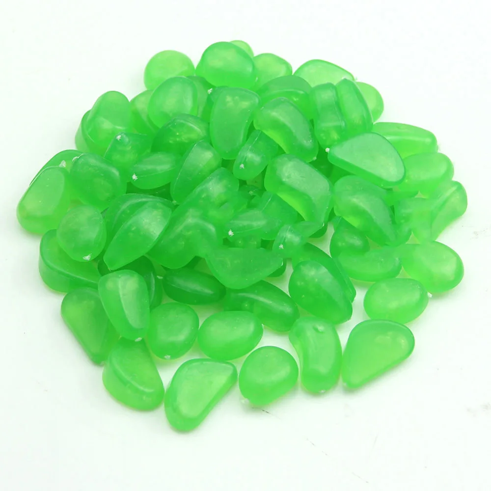 

Natural Stones Home Luminous Stone Gravel Magical Colorful Glowing Dark Glowing Aquarium Resin