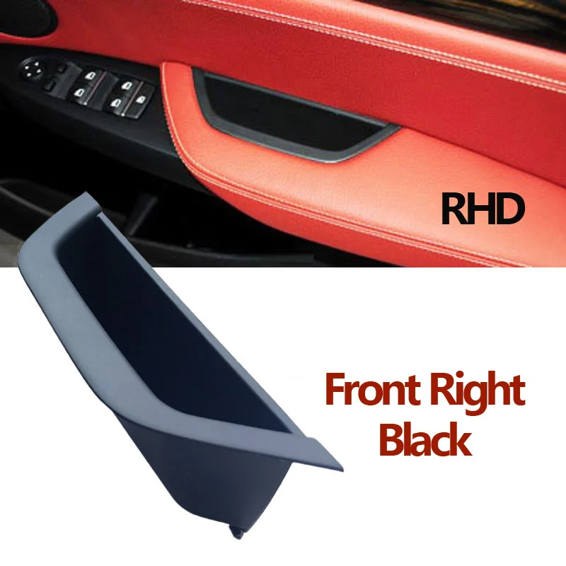 Links Rechts Fahrer Auto Innen Tür Pull Griff Leder Abdeckung Set Montage Ersatz Für BMW X3 X4 F25 F26 2010-2016 – Detail 11