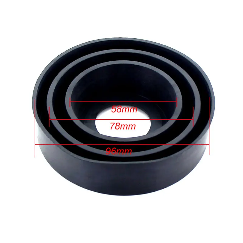 Car LED Headlight Dust Cover - Rubber Seal Cap