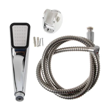 

300 Holes Shower Head Water Saving High Pressurized Bathroom Handheld Shower Set