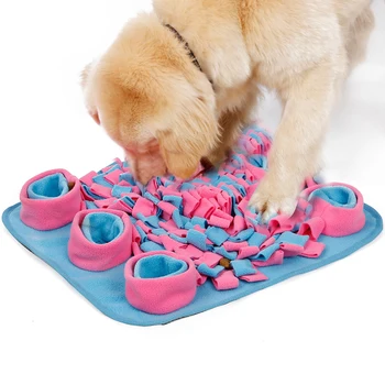 

Pet Sniffing Training Detachable Pads Mats Blankets Pets Puzzle Fun Toys Pet Dog Nose Sniffing Training Pad Blanket Feeding Mat