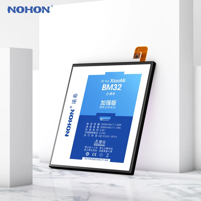 NOHON BM32 BM22 Батарея для Xiaomi mi 4 5 Max 2 Max2 Red 3 3S 3X 4X BM47 BM49 BM50 запасная часть телефона