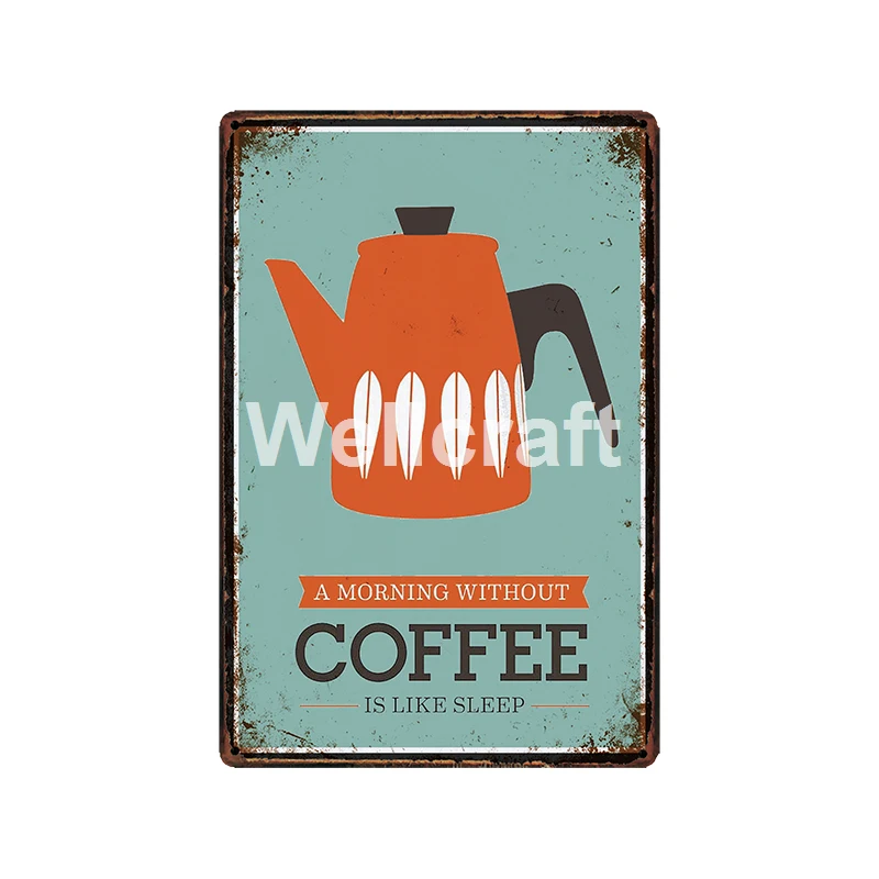 [WellCraft] KEEP CALM TEA BELIEVE COOK кофе баскетбол на металлической Настенная Наклейка оловянные знаки цитата на заказ Mordern Декор LT-1978 - Цвет: GLA-5741