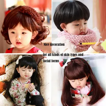 

Lovely Adorable Boys Girls Hair Wig Full Head Children Wigs Cute Kids Daily Wearing Hairpiece For 5-10 Years Old