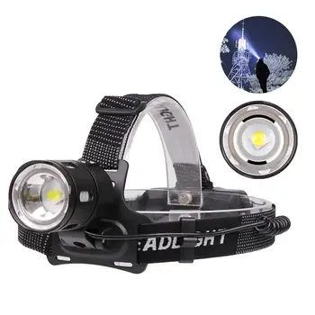 

LED Headlight Torch With Adjustable Headband For Hiking Camping Head Light Work Headlight Outdoor Headlight