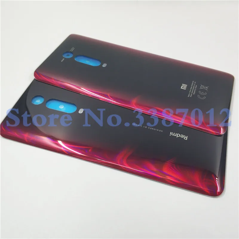 6,39 дюйма для Xiaomi mi 9T mi 9 T/Red mi k20/K20 Pro задняя крышка батарейного отсека, корпус, Задняя стеклянная крышка