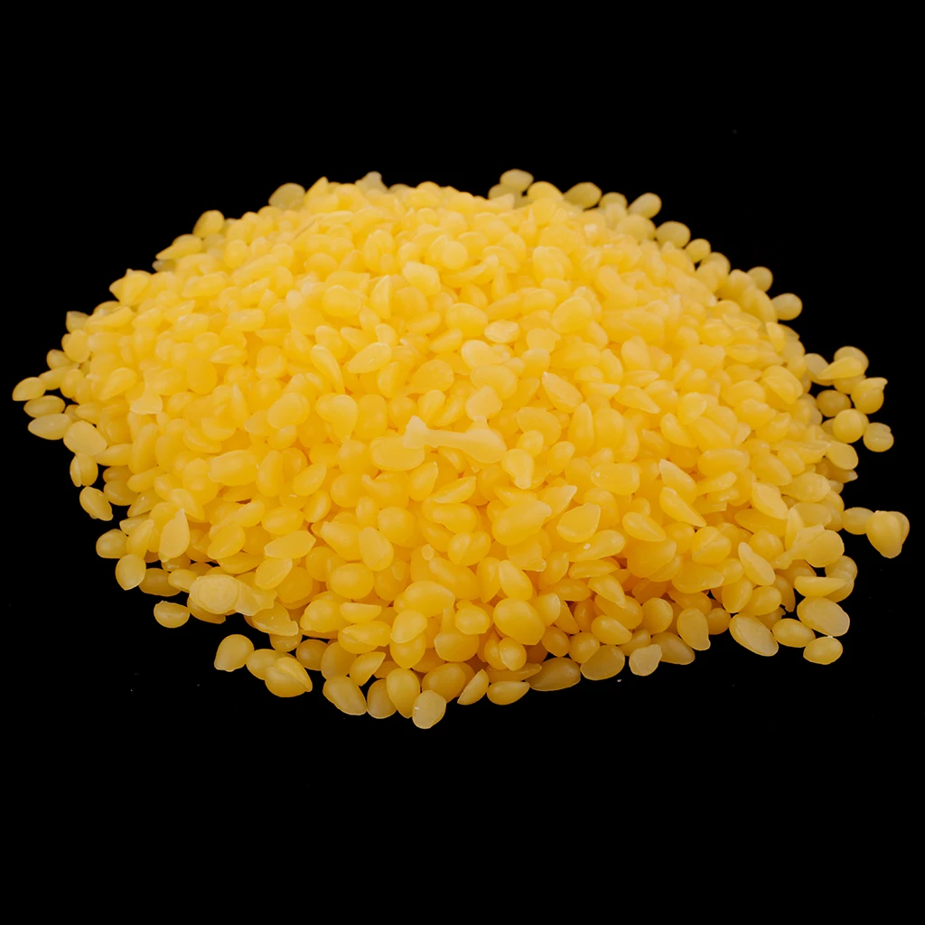 Yellow Beeswax Pellets 100% Pure Cosmetic Grade Pure Bees Wax Easy Melt