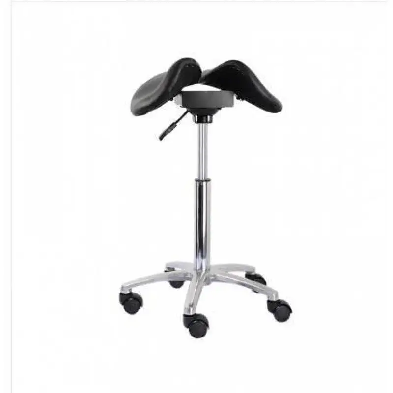 Comfortable Adjustable Saddle Stool Seat Furniture Ergonomic Medical Office Saddle Chair Rolling Swivel Chair for HomeDental