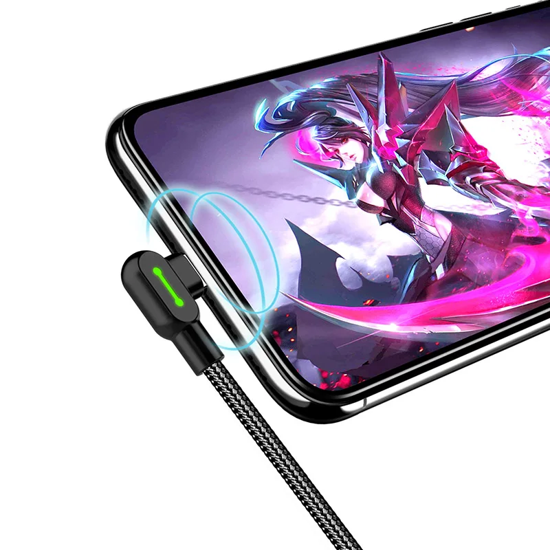 USB 3,1 кабель для быстрой зарядки под прямым углом 90 градусов кабель для синхронизации данных с светильник PUO88