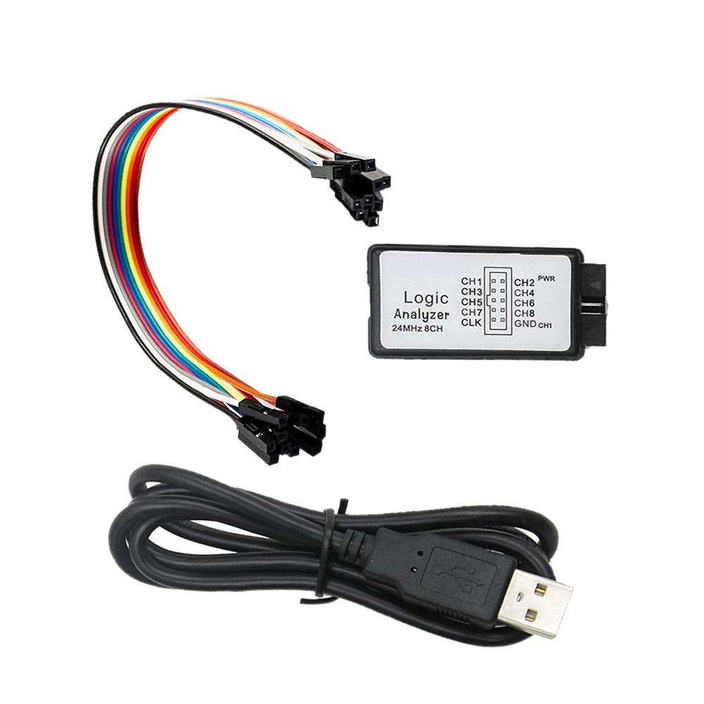 USB логический анализатор 24 м 8 каналов микроконтроллер с поддержкой 1.1.16 ARM FPGA