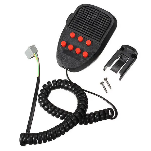 

Motorcycle Car Alarm Siren 7 Tone Horn Sound 12V 100W Band High Power loudspeaker Alarm Talking Firemen Ambulance Truck Speakers