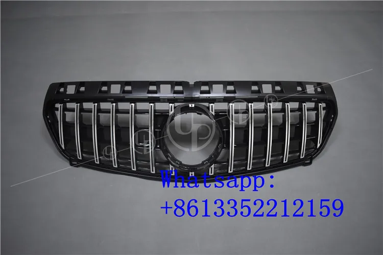 Класс ABS Материал решетка подходит для 2012-2018year W176 A180 A200 A260 GT Стиль передняя решетка - Цвет: for2012-2015year car
