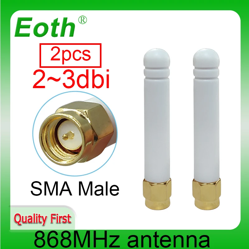 EOTH 2 шт. 868 МГц Антенна 2 ~ 3dbi